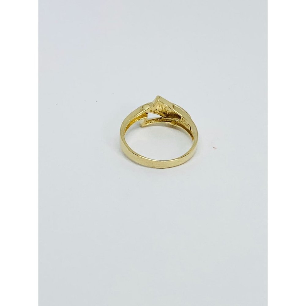Real 14k Gold Women’s Ring Size 7.5 - Picture 5 of 7